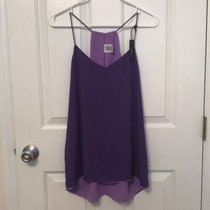 Express racerback tank top (reversible)